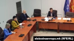 Сослушување на директорот на АНБ, Виктор Димовски, за случајот Олександр Онишченко во Собранието на Македонија.