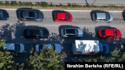 Fotografi ilustruese. Vetura në Prishtinë, në korrik të vitit 2022.