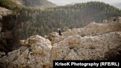 Божидар почти лети в планината