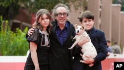 Режисьорът със своите наследници на фестивала в Рим през 2021 г.