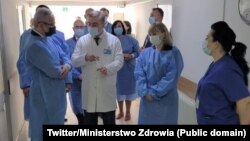 Ministra sănătății, Ala Nemerenco, și omologul său polonez, Adam Niedzielski, în vizită la Institutul Mamei și Copilului