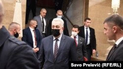 Crnogorski premijer Zdravko Krivokapić, 4. februar 2022. 