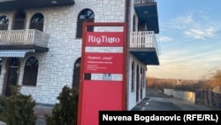 Predstavništvo 'Rio Tinta' u selu Gornje Nedeljice gde je planiran rudnik litijuma, 27.01.2022.