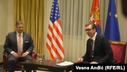 Eskobar i Vučić,Beograd, februar 2023.