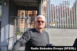 Luka Dragičević napušta Sud BiH nakon što je oslobođen.