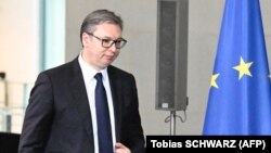 Српскиот претседател Александар Вучиќ