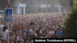 Праздничный айт намаз после двух лет ограничений