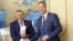 Хендрик Вебер и спикер российского парламента Крыма Владимир Константинов