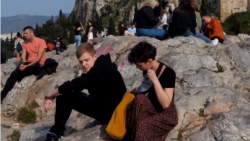 Refugiați din Mariupol la Atena