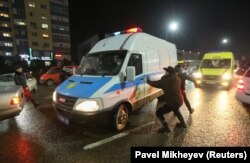 Pamje tjera nga protestat më 4 janar.