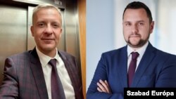 dr. Vasvári Csaba (b) és dr. Vadász Viktor