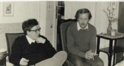 Диссиденты Вацлав Бенда и Вацлав Гавел, 1983