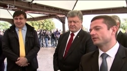 Петро Порошенко відвідав автотрасу Одеса-Рені