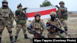 კასტუს კალინოვსკის სახელობის ბელარუსული პოლკის წევრები