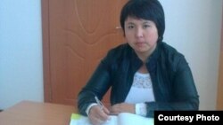 Меруерт Тундебаева приехала по программе в село Туганбай Талгарского района Талдыкорганской области.