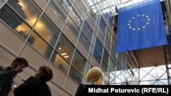 Govoreći o reformama u BiH, ta je riječ veoma često zloupotrijebljena: Moore (na slici: unutrašnjost zgrade Delegacije EU u BiH, Sarajevo)