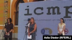 Kathryne Bomberger na obiležavanju Dana nestalih u Mostaru