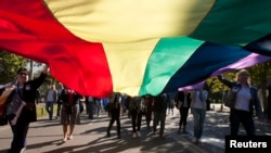 Prajd u Podgorici, oktobar 2013.