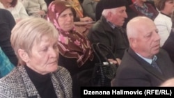 Bakira Hasečić i Husein Kurspahić na projekciji filma, foto: Dženana Halimović