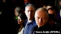 Dragan Đilas na jednom od protesta protiv vlasti u Srbiji "1 od 5 milliona"