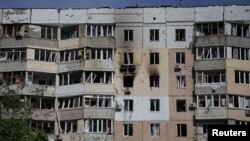 Urmările unui atac cu drone rusești asupra Odesei pe 10 iunie.