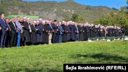 Dženaza žrtvama poplava i klizišta, Jablanica, 15, oktobar 2024.