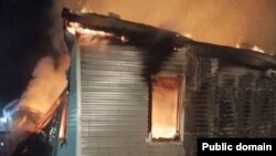 Six people died in the blaze at a temporary residence that housed migrant workers in Tatarstan. 