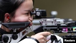 Kijan Jang u finalnoj fazi takmičenja u Tokiju (24. juli 2021.)