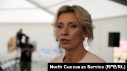 портпаролката на Министерството за надворешни работи Марија Захарова