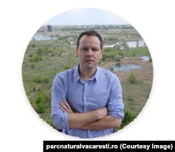 Dan Bărbulescu, directorul executiv al Asociației Parcul Natural Văcărești.