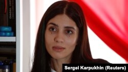 Надежда Толоконникова, една от създателките на Пуси Райът