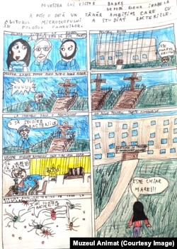 Microscopul văzut de Elena Izabela.