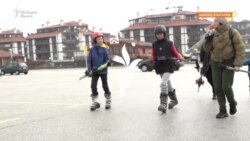 Как няколко украински деца за малко забравиха за войната