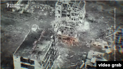 Часов Яр, скриншот из видео, снятого дроном 24-й отдельной механизированной бригады ВСУ, апрель 2025 года