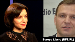 Lidera PAS, Maia Sandu și Andrei Năstase, liderul Platformei DA.