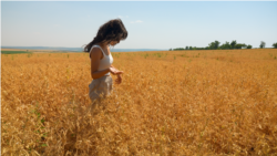 (Video) Agricultoarea care s-a întors în satul natal și lucrează pământul altfel