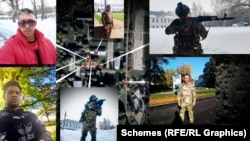 Fotografii din postări pe rețelele sociale legate de locații din apropierea unei unități militare din Tula, Rusia