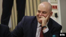 Иван Гешев по време на първата си пресконференция във ВСС като окончателно избран за нов главен прокурор