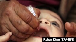 Илустрација: Вакцинирање против полио во Пакистан