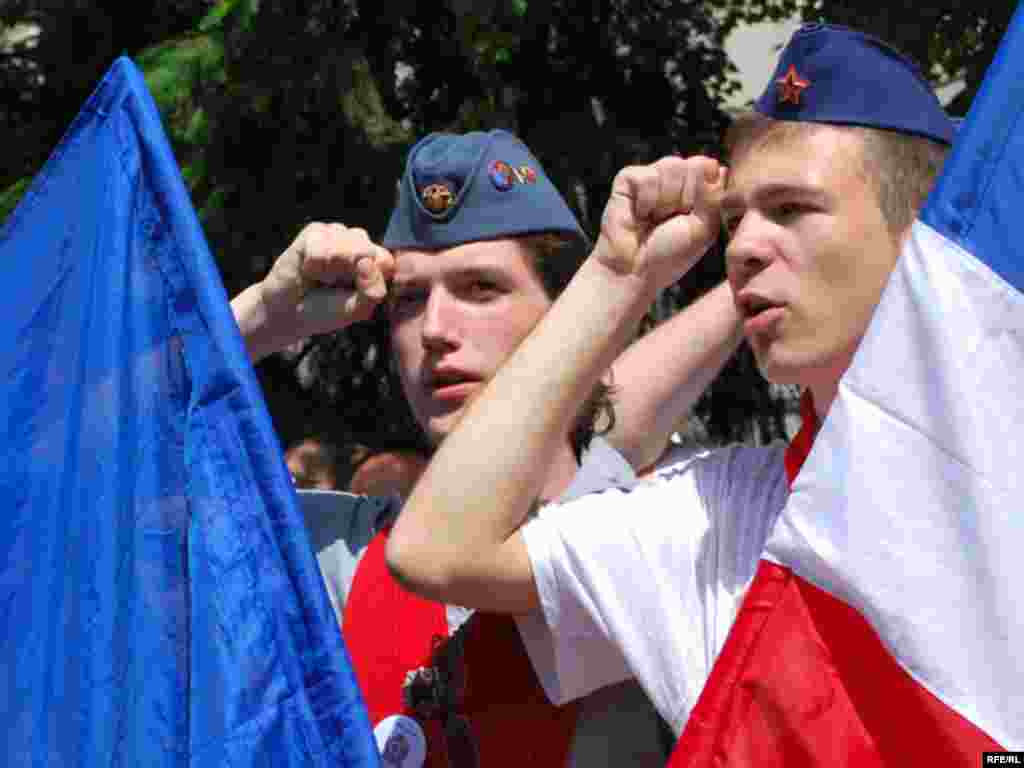 BiH - Pioniri u Sarajevu - Na 25. maj, nekadašnji Dan mladosti u Sarajevu su se pojavili novi-stari pioniri. Foto:Midhat Poturović, RFE/RL