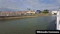 A gabčíkovói (Bős) erőmű Szlovákiában