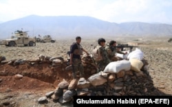 Avganistanske snage bezbednosti sprovode operaciju protiv ekstremista u okrugu Šerzad provincije Nangarhar, 8. mart .