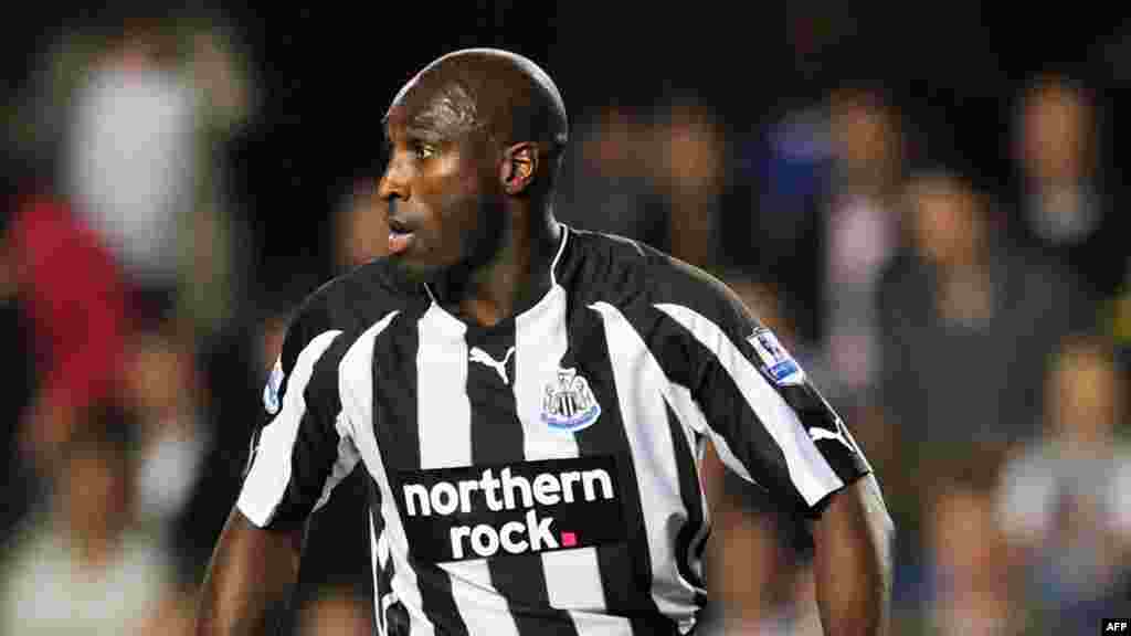 U.K. -- Newcastle's English defender Sol Campbell, 22Sep2010