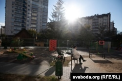 Napjainkban már csendes a Változások tere. Minszk, 2021. november 10.