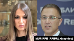 Dijana Hrkalović i Nebojša Stefanović, nekadašnji najviši funkcioneri MUP-a Srbije 