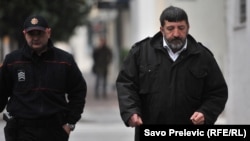 Svjedok Mirko Velimirovic, jedan od ključnih svjedoka Specijalnog tužilaštva dolazi u Viši sud u Podgorici u februaru 2018.