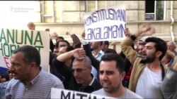 Azerbaijani Police Block Sanctioned Rally