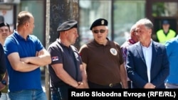 Delegacija iz Republike Srpske na obilježavanju 33. godišnjice od dešavanja u bivšoj Dobrovoljačkoj ulici, Sarajevo, BiH, 3. maja 2025.