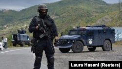 A Rosu kommandósa. Jarinje, Koszovó, 2021. szeptember 20.