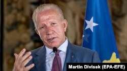 Ministri në largim i Punëve të Jashtme në Qeverinë e Kosovës, Behgjet Pacolli.